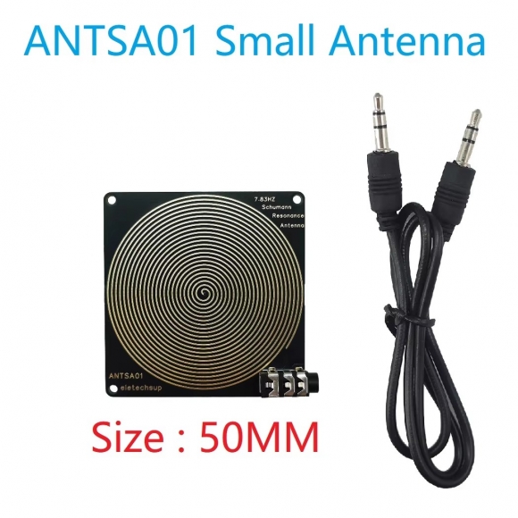 ANTSA01 (Small Antenna)7.83HZ Schumann Resonances Generator External Antenna 14.3 20.8 27.3 33.8Hz Earth Heartbeat Signal Booster