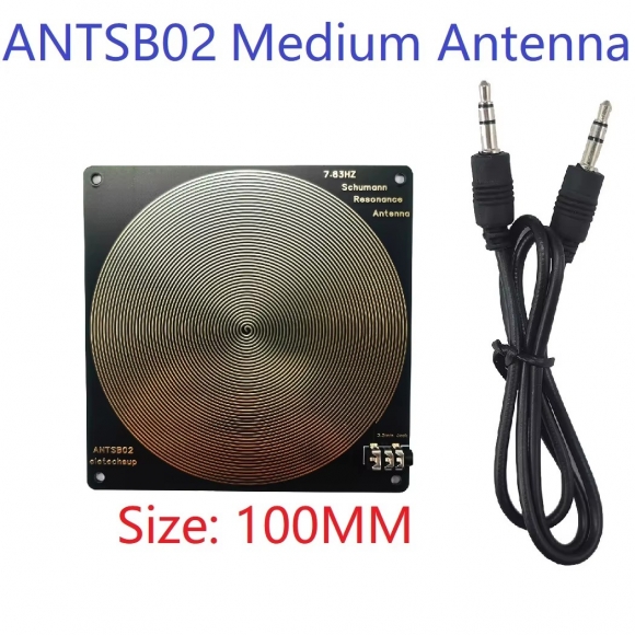 ANTSB02 (Medium Antenna) 7.83HZ Schumann Resonances Generator External Antenna 14.3 20.8 27.3 33.8Hz Earth Heartbeat Signal Booster