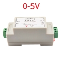 CTVIC02 (0-5V) Industrial Grade Voltage to Current Transmitter 0-5V/0-10V to 4-20mA/0-20mA V/I Linear Converter DAC to Current Din Rail Shell