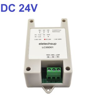 LC35D01 (DC 24V Controller) 30A Water Pump Automatic Start-Stop Controller 304 Waterproof Rust-proof Water Liquid Level Sensor Probe DC 12V 24V AC 110V 220V