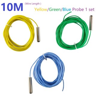 LC35D01（10M Probe) 30A Water Pump Automatic Start-Stop Controller 304 Waterproof Rust-Proof Water Liquid Level Sensor Probe DC 12V 24V AC 110V 220V