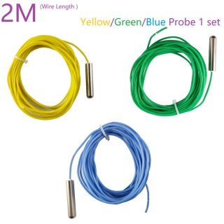 LC35D01（2M Probe) 30A Water Pump Automatic Start-Stop Controller 304 Waterproof Rust-Proof Water Liquid Level Sensor Probe DC 12V 24V AC 110V 220V
