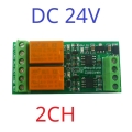 N4ROB02 DC 24V 2CH Micro Size 3A RS485 Relay Board PC UART Serial Port Switch DC 12V 24V Dual_Channel Digital Output Module