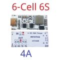 NITC16UB 6S 4A 4A 6 Cell NIMH Charger Module TYPE-C DC 5V Boost BMS CC/CV NiCd for 4.8V 6V 7.2V 8.4V 9.6V 10.8V 12V 13.2V 14.4V Battery