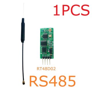 RT48D02 One-to-One One-to-Multiple RS485 Bus Master-Slave Network Transceiver for Modbus RTU PLC Relay Configuration Software