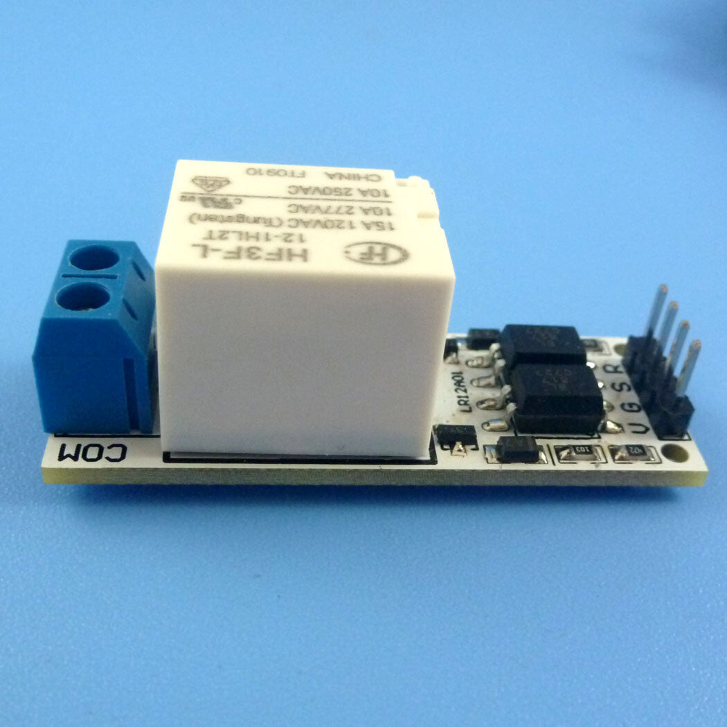 LR12A01 DC12V Magnetic Latching Relay Module Bistable Self-locking Flip-Flop Board