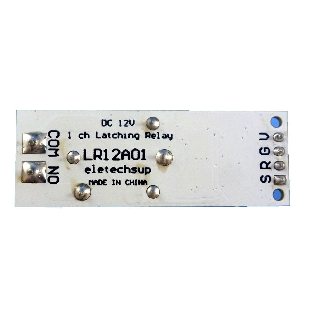 LR12A01 DC12V Magnetic Latching Relay Module Bistable Self-locking Flip-Flop Board