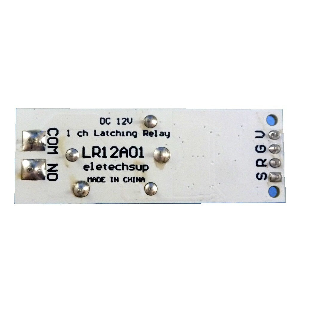 LR12A01 DC12V Magnetic Latching Relay Module Bistable Self-locking Flip-Flop Board