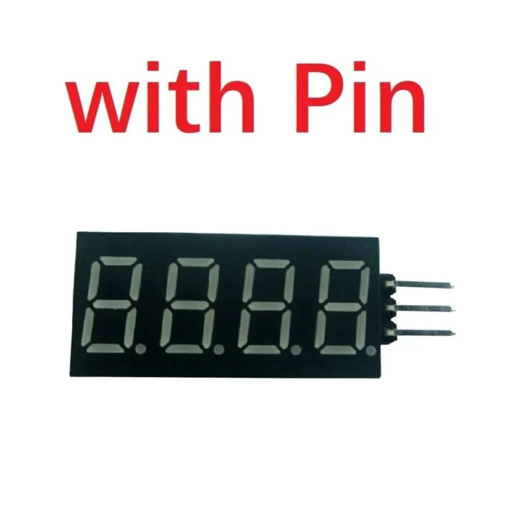DM49C04 4-Digit 7-Segment LED Display Module – UART TTL Serial Port ASCII Text Display for Arduino UNO MEGA2560 LEONARDO MICRO NANO