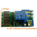 IO23C01 8CH 30A High Power Relay Module – DC24V Multifunction Timer Delay Switch for PLC Motor Pump LED Control & Equipment Test