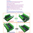 24DIA16 24DIB32 24DIC48 16-48CH Digital Input Module – NPN/PNP Switch PLC IO Expansion Board with 3000VDC Isolation RS485 Modbus RTU