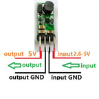 CE014 3V 3.3V 3.7V 4.5V 5V 6V to 5V 9V 12V DC-DC Converter Step-Up Boost Current Mode PWM Voltage Transformation Module