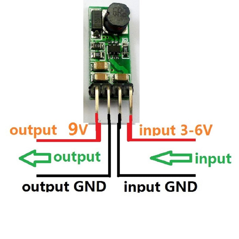 CE014 3V 3.3V 3.7V 4.5V 5V 6V to 5V 9V 12V DC-DC Converter Step-Up Boost Current Mode PWM Voltage Transformation Module