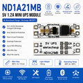 5V Backup Power Mini UPS Module 1.2A Bi-Directional Shared Port Li-ion Charger Step Up Board ND1A21MB for IP Camera Arduino MCU DIY