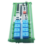 ES32D26 ESP32 Industrial IO Board – 8AI 8DI 8DO 2AO WiFi Relay Module with 4-20mA/0-10V for Smart Home IoT Simple PLC