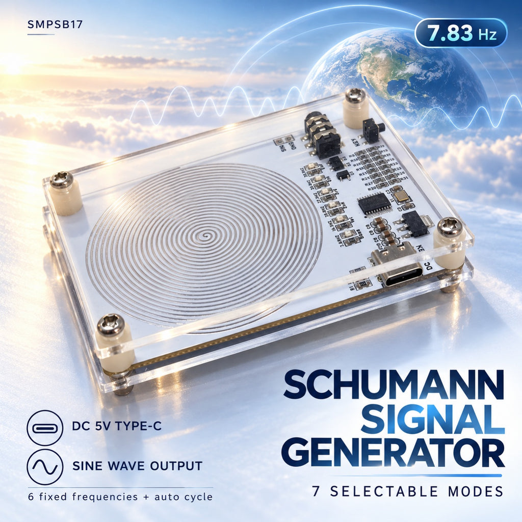 SMPSB17 7.83Hz Mini Schumann Wave Generator for Sleep | Acrylic