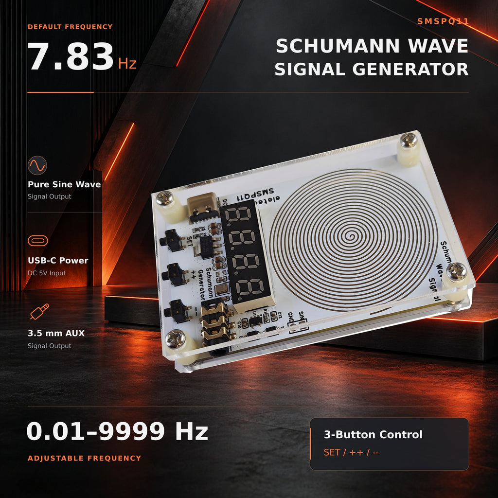 SMSPQ11 Schumann Wave Generator 7.83Hz 0.01-9999Hz Pure Sine Wave