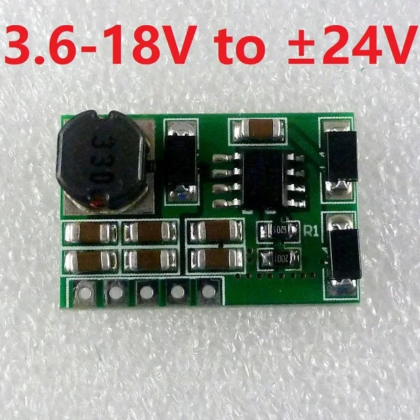 +/- 5V 6V 9V 12V 15V 24V Dual Output DC Boost Converter Module DD1718PA