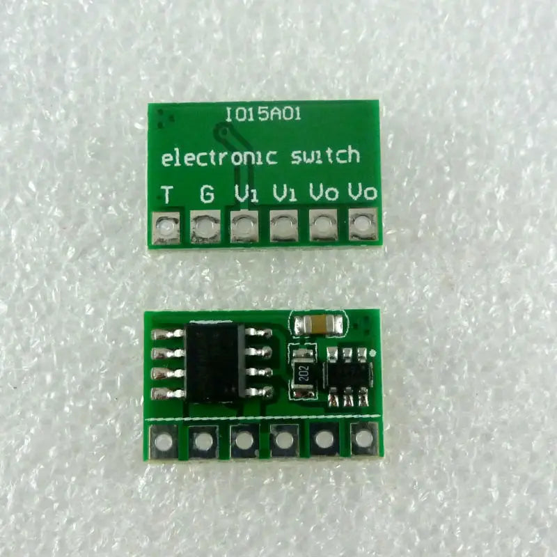 IO15B01 6A DC 3V 3.3V 3.7V 5V Electronic Switch Latch Bistable Self-locking Trigger Module for Solar Panel