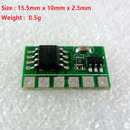 IO15B01 6A DC 3V 3.3V 3.7V 5V Electronic Switch Latch Bistable Self-locking Trigger Module for Solar Panel