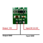 DD0512MA Mini 5W Boost Converter – DC 2.6-6V to 3.7V/5V/12V Adjustable Step-Up Regulator Module for DIY Electronics