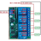 RF33A04 RC43A04 433MHz 4CH Rolling Code Remote Control – HCS301 Keeloq Keyfob Transmitter for Garage Door Motor Gate LED Smart Home