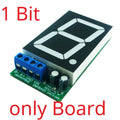DM18A01 DM18B02 DM18C04 1.8 RS485 Modbus RTU LED Display Module – DC 12V/24V Digital Tube Panel Meter for PLC HMI Industrial Automation