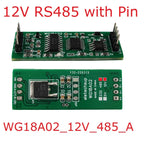 WG18A02 HX711 RS485 Modbus RTU Weight Sensor Module – 24-bit ADC Electronic Scale Board with 5V/12V Input for PLC SCADA