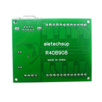 R4DB908 8-Channel Solid State Relay Module – RS485 RS232 DB9 Dual Bus 3A NPN MOS Opto-Isolated Output with VH3.96 Connector for PLC Modbus RTU