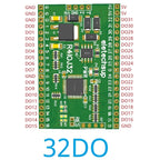 R4IOJ32 5 IN 1 32DI/32DO/16DI-16DO/8DI-24DO/24DI-8DO Modbus Rtu Digital 5V 3.3V TTL IO RS485 2.54mm Pin Core Board