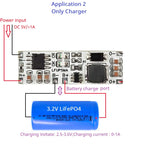 LFUPSMA 2-in-1 LiFePO4 UPS Module, 1S 3.2V Battery Charger & DC-DC Boost Converter 5V/9V/12V for 32700 18650 Solar DIY