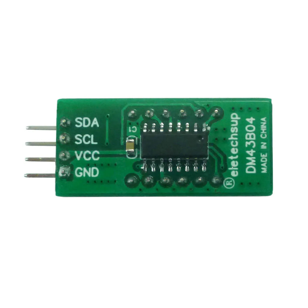 DM43B04 4pcs 4bit 7Seg I2C IIC LED Digital Tube Display Module For Arduino For UNO MEGA2560