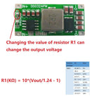 DD0324PW 25W DC-DC Boost Converter Module 3.7V 4.2V 5V Input to 5V 8.4V 12V 12.6V 15V 16.8V 21V 24V Voltage Regulator