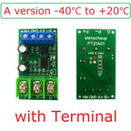PT21A01 PT22B01 RS485 PT100 RTD Temperature Module – -40~500°C 1-Channel Modbus RTU Sensor Board for PLC SCADA Industrial Automation