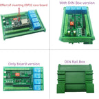 ES32C14 ESP32 Multifunction Expansion Board 2AO 2AI 4DI 4DO for Arduino WEB MQTT Ethernet Network Http