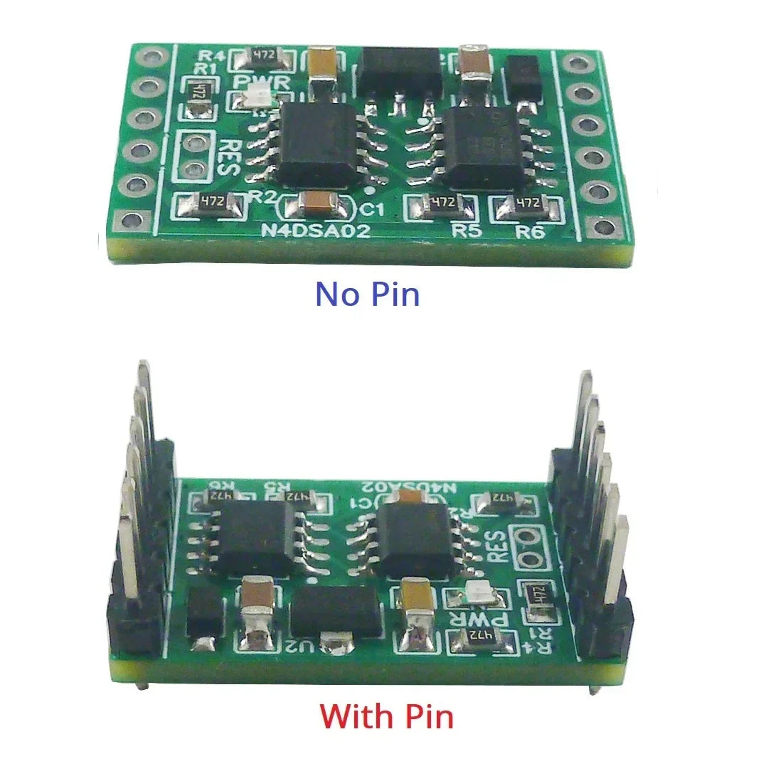 N4DSA02 2CH DS18B20 RS485 Temperature Module – -55~125°C Modbus RTU Digital Temperature Collector with ±0.5°C Accuracy for PLC SCADA