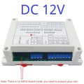 ES30E08 8DI 8DO Relay Module RS485 PLC Controller Shield for 30Pin ESP32 Development Board DC 12V 24V NPN Input