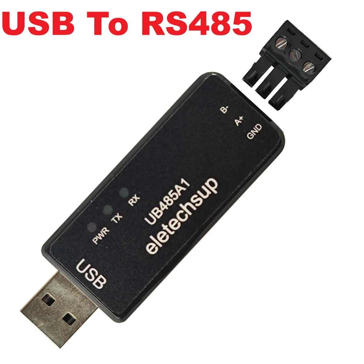 UD422D4 Industrial USB-C to RS485 RS422 RS232 TTL 4-in-1 Converter 2.5KV Isolation Surge Protection, UART Serial Adapter for PLC