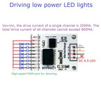 LD58A08 8CH RS485 Modbus RTU DO/PWM Driver Board – MOS Output Module for Signal Lights LED Solenoid Valves Motor Control