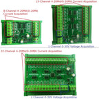 N4AIA08 N4AIB16 N4AIC24 8-24CH 4-20mA Current Transducer – RS485 Modbus RTU Analog Input Module with 12-bit ADC for PLC SCADA
