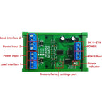 N4VIA02 Multifunctional RS485 Ammeter Voltmeter – 0-30V / 0-5A Modbus RTU DC Power Measurement Module for PLC SCADA Industrial Automation