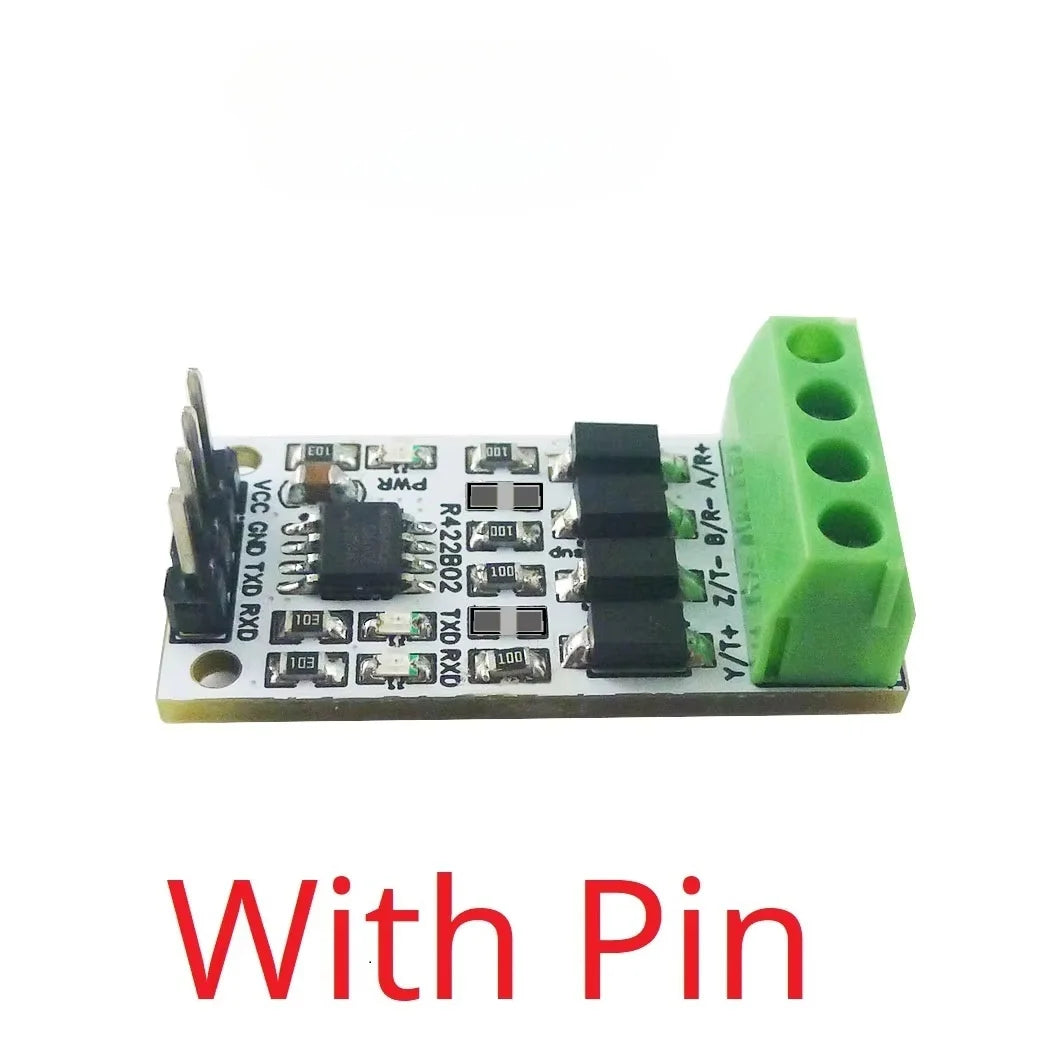 R422B02 1Mbps RS422/RS485 Shield for Arduino – Full-Duplex Long-Distance Serial Transceiver with UART PWM GPIO for UNO MEGA2560 NANO