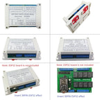 ES30E08 8DI 8DO Relay Module RS485 PLC Controller Shield for 30Pin ESP32 Development Board DC 12V 24V NPN Input