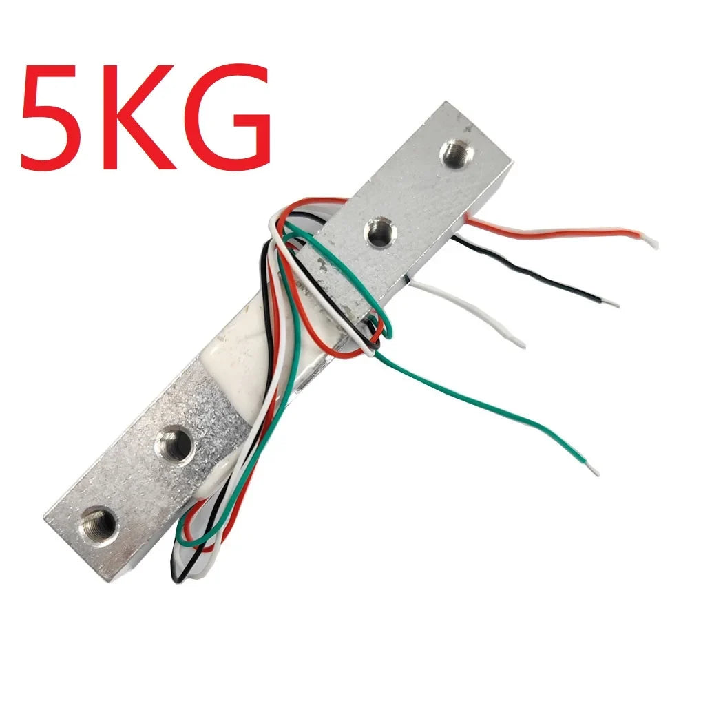 WG18A02 HX711 RS485 Modbus RTU Weight Sensor Module – 24-bit ADC Electronic Scale Board with 5V/12V Input for PLC SCADA