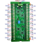 16CH PT100 Temperature Acquisition Module – DC 12/24V RS485 Modbus RTU Collector Board -40°C to +500°C for Industrial Monitoring PTA8E16