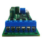 R4W9B12 4CH MOS Tube Output Control Board – RS485 Modbus RTU PLC Expansion Module with 3A NPN Output for LED Dimmer Valve Driver DC 6-25V