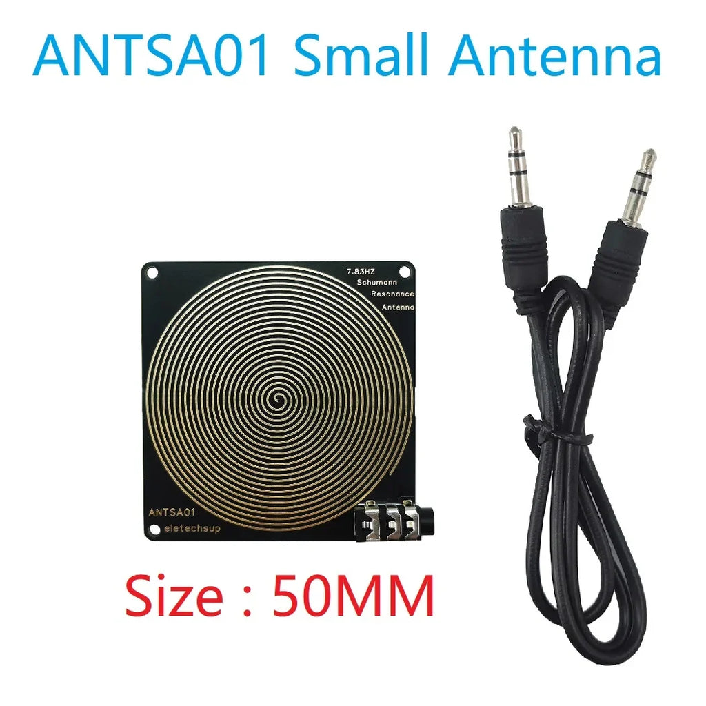 SMDTB14 4CH 7.83Hz Schumann Resonance Pure Sine Wave Generator Adjustable 0.01-9999Hz DAC Type-C Audio Output