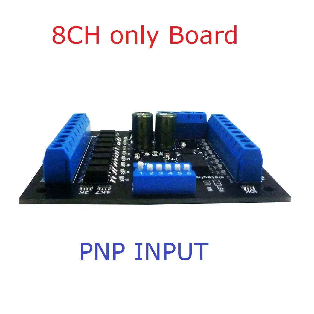 8/16/24/32/48CH Multifunction RS485 Remote IO Module – NPN/PNP DI-DO Expansion Board with DIN Rail & Modbus RTU for PLC Industrial Automation