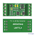 LINTTL3 LIN 2.1/SAE J2602 Transceiver LIN Bus Module Master-Slave Protocol Controller 20KBD UART TTL232 RS485 K-line Can Data Analyzer