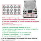 10CH Preset Frequency 0.01-100KHZ Adjustable Schumann Resonance Pure Sine Wave Signal Generator Meditation Sleep Aid Devices SMKYG35